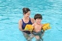 FLOTADOR INFLABLE PARA BRAZOS 10"X6" DISEÑO PEZ BESTWAY 32033