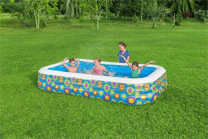 PISCINA INFLABLE DE VINIL 120"X72"X22" BESTWAY 54121