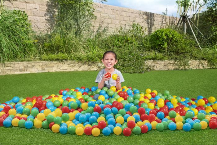 JUEGO DE 100 PELOTAS BESTWAY 52027 VARIOS COLORES 