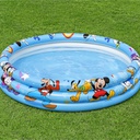 PISCINA INFLABLE DE VINIL 48"X10" DISEÑO MICKEY MOUSE BESTWAY 91007 