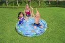 PISCINA INFLABLE DE VINIL 60"X12" DISEÑO PECES BESTWAY 51004 