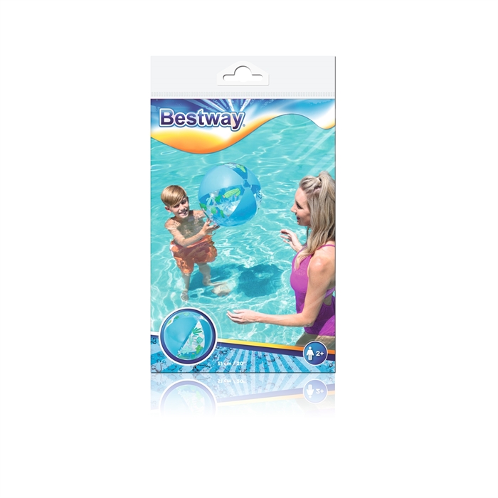 PELOTA PLAYERA INFLABLE 20" BESTWAY 31036 VARIOS COLORES 