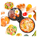 PIZZERA ELECTRICA ANTIADHERENTE DECAKILA KUEC014W NEGRO