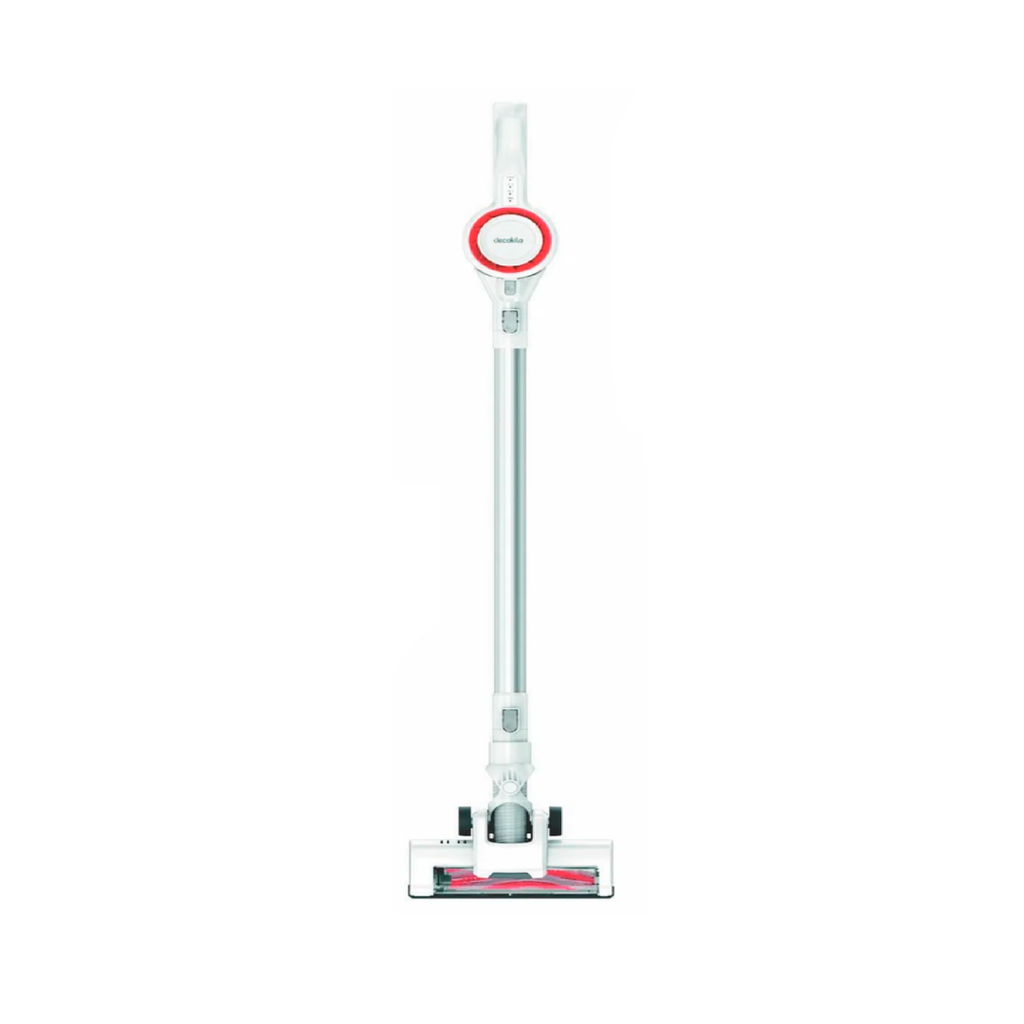 ASPIRADORA INALAMBRICA PARA LIMPIEZA 0.8 LITROS DECAKILA CUCV001W BLANCO