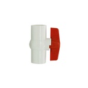Valvula balin 1/2" pvc sin rosca ht1655