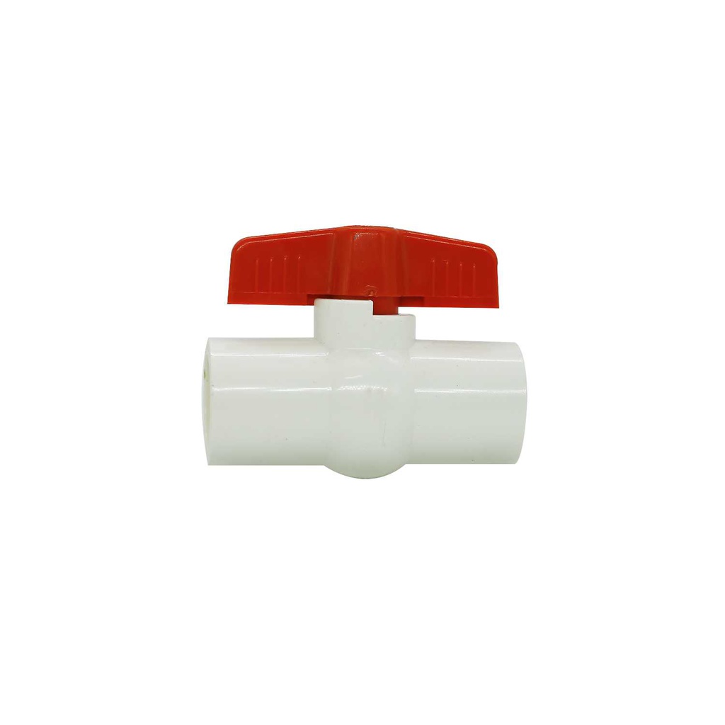 Valvula balin 1/2" pvc sin rosca ht1655