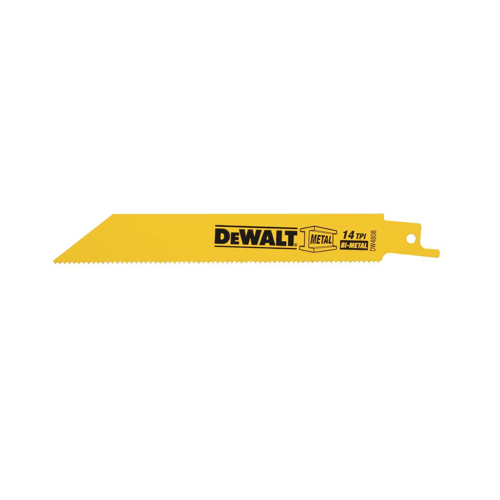 Repuesto hoja reciproca 14tpi 6" dewalt dw48082