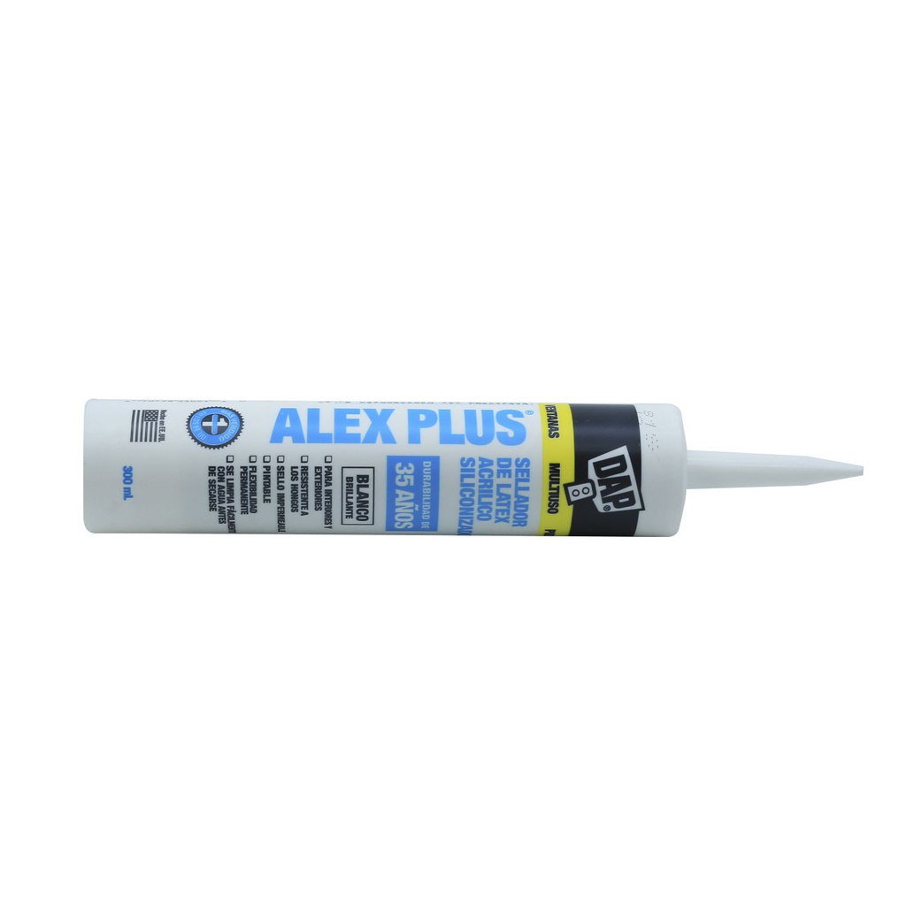 Sellador acrilico / silicon alex pl 300-ml 18152 bl