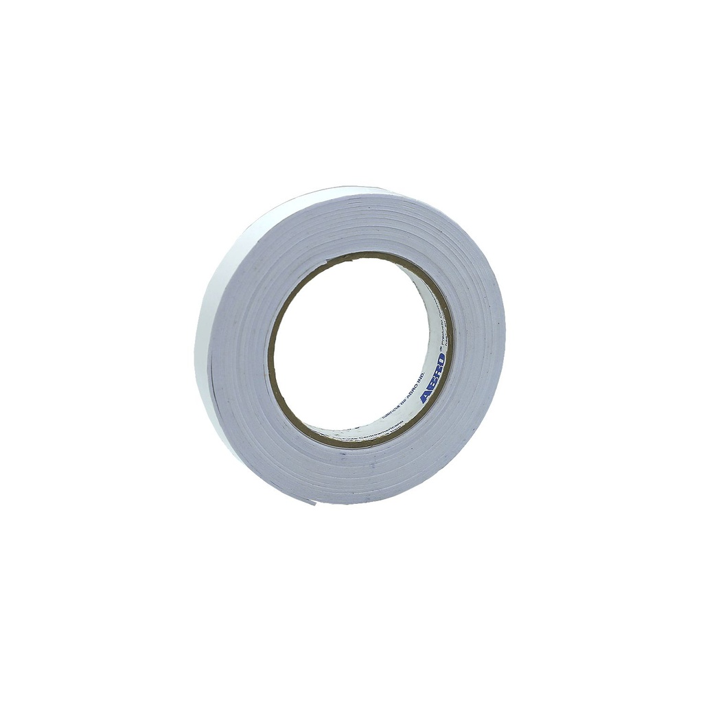 Tape doble cara foam 3/4"x5yd blanco con barra