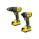 Combo taladro+pistola de impacto 20v stanley