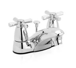 Llave Lavabo 4" Corona Or1275551L Cp Cro