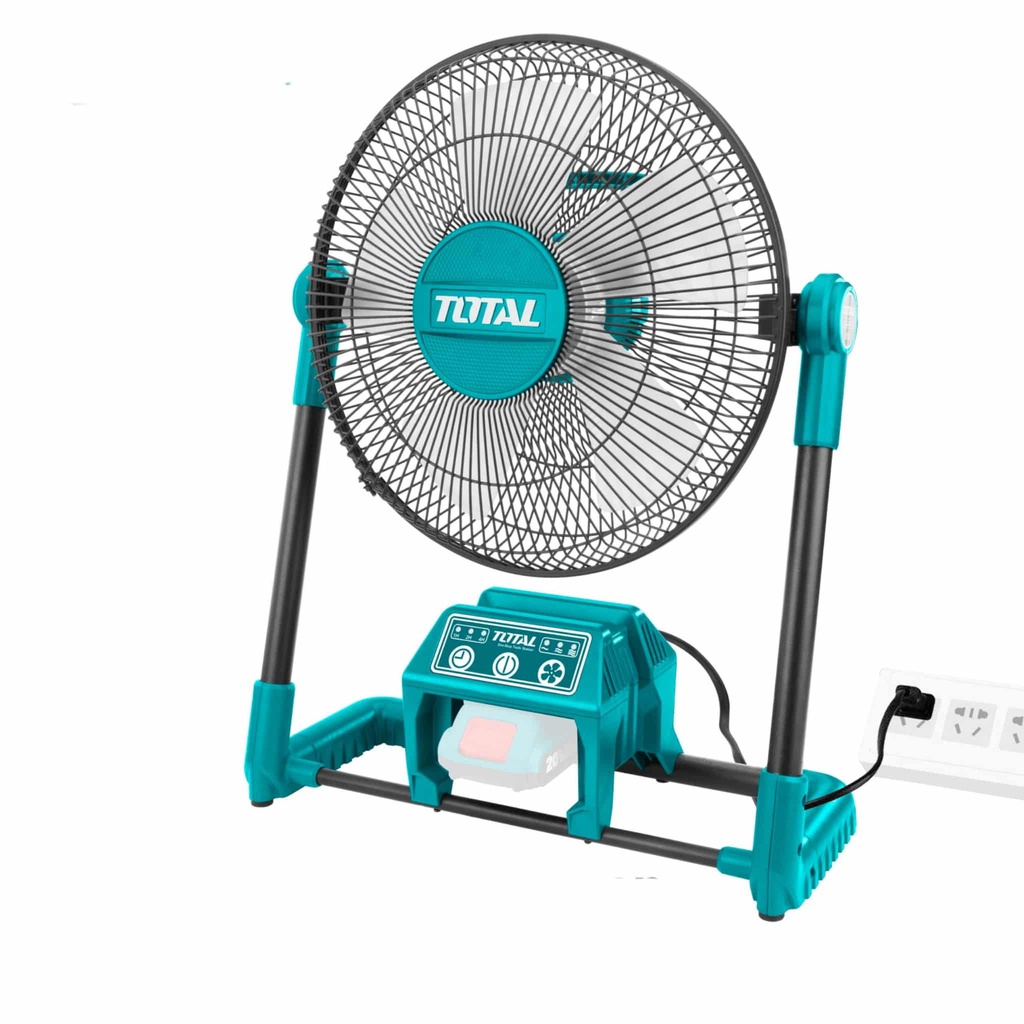 Ventilador De Piso Inalambrico 13" 3-Vel Sin Bateria 20V Total