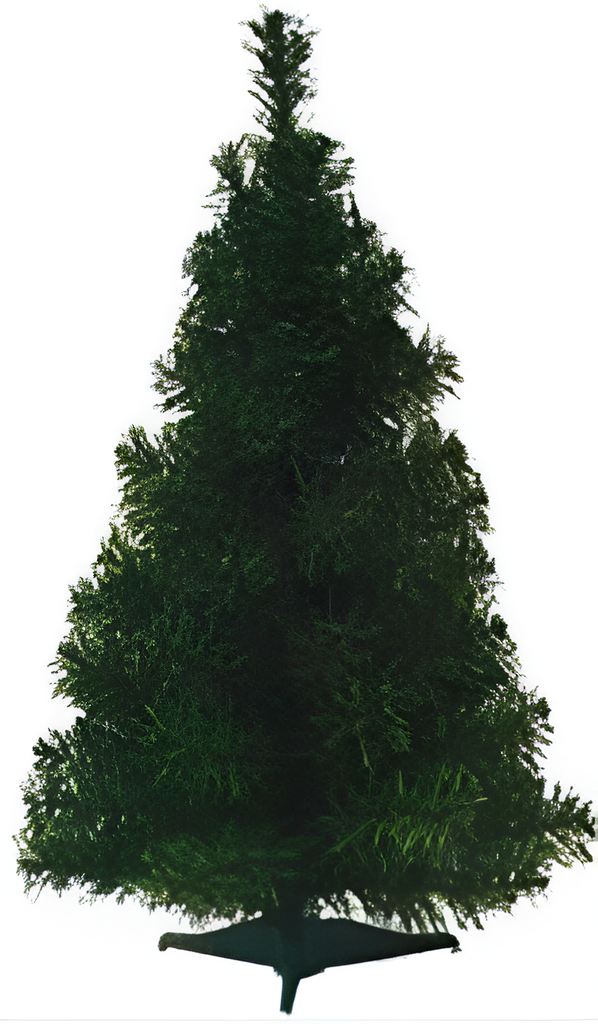 Arbol De Navidad 3' 115T/3" Lujo Base Plastica Verde