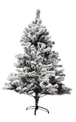 Arbol De Navidad 5' 300T/3" Lujo Base De Metal Frost