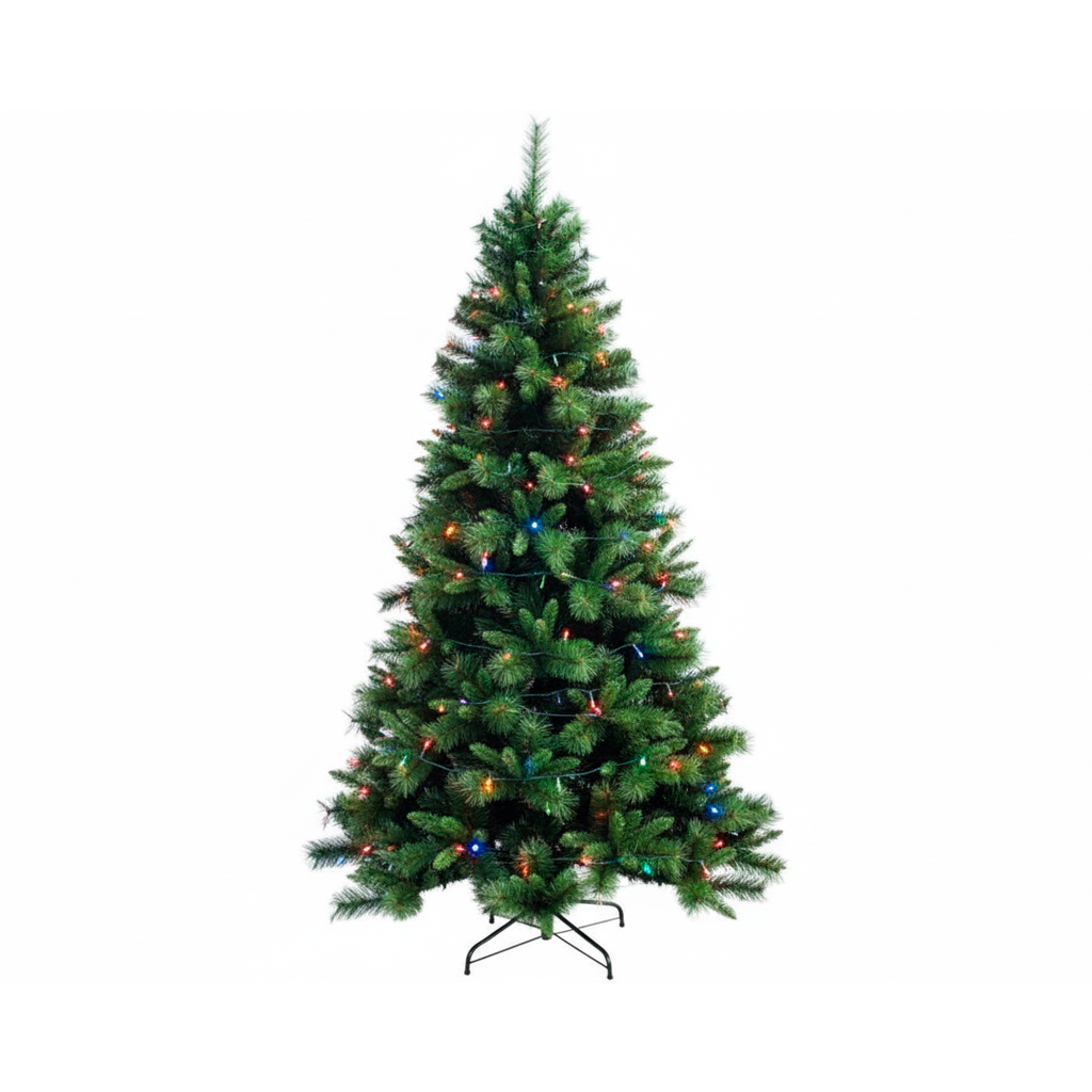 Arbol De Navidad 5' 420Tx8" Base Metal