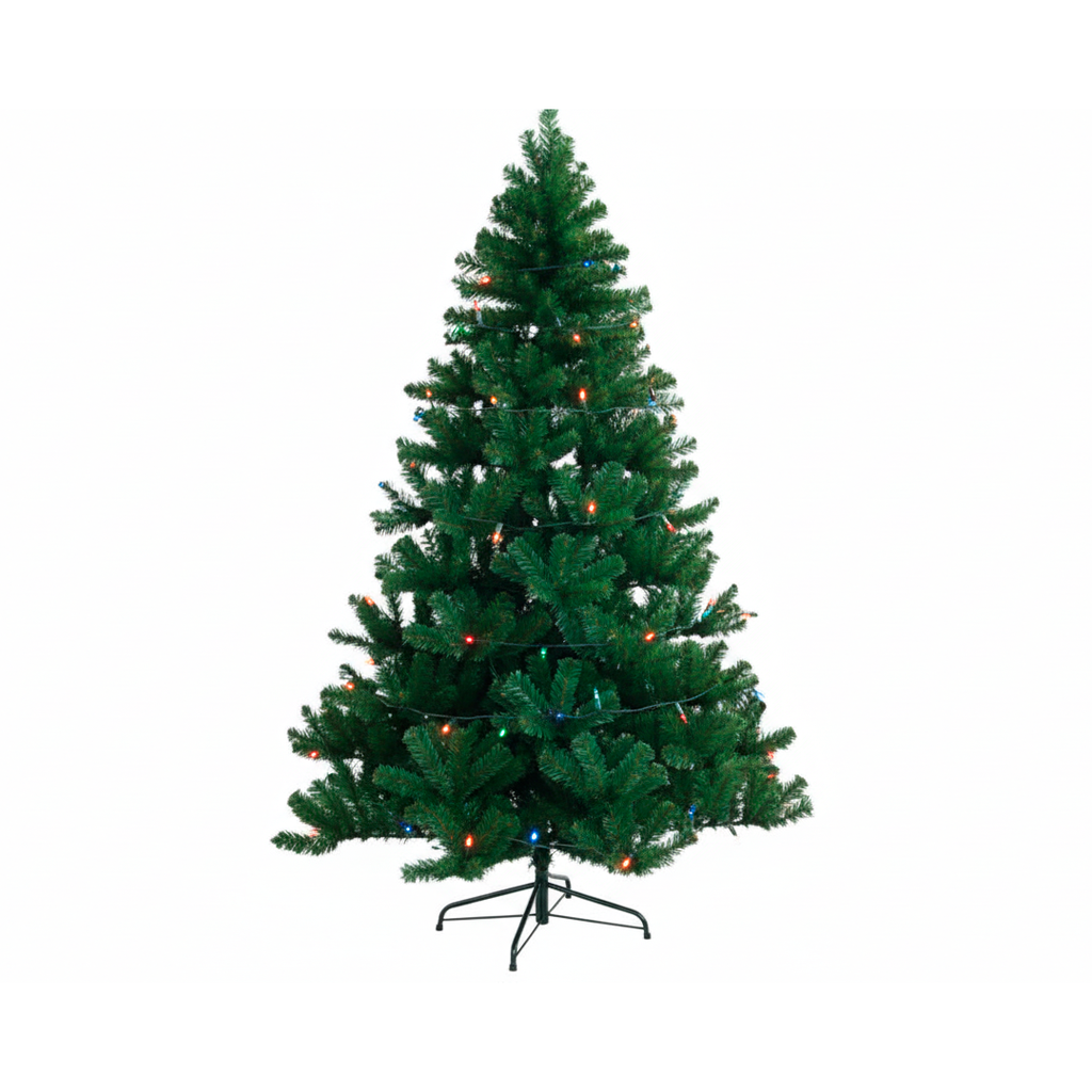 Arbol De Navidad 6' 691T Base De Metal