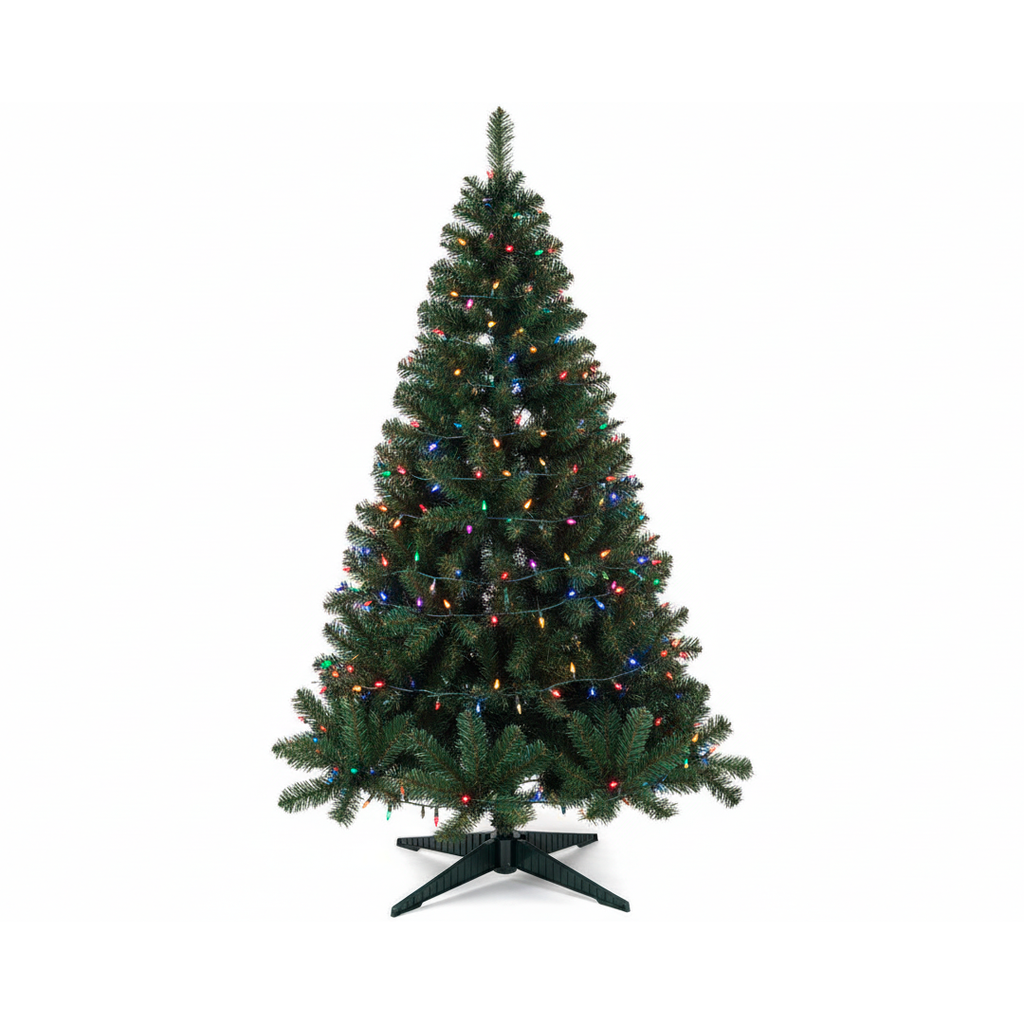 Arbol De Navidad 7' 720T/2.5" Intermedio Base De Met