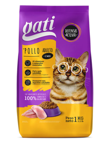 Comida Para Gato 17.6-Lb Gati Pollo