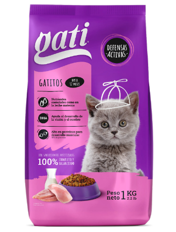 Comida Para Gato 1-Lb Gati Gatitos