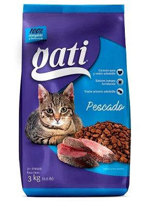 Comida Para Gato 6.6-Lb Gati Pescado