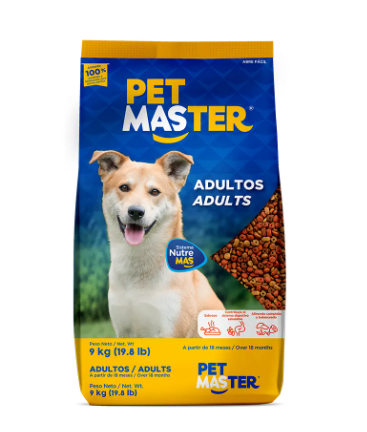 Comida Para Perro 19.8-Lb Pet Master Adulto