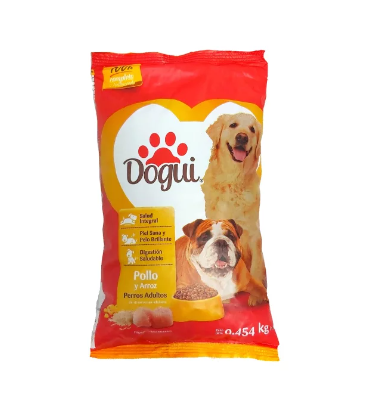 Comida Para Perro 1-Lb Dogui Pollo/Arroz Adulto