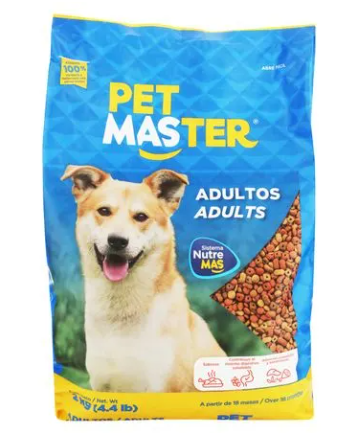 Comida Para Perro 1-Lb Pet Master Adulto