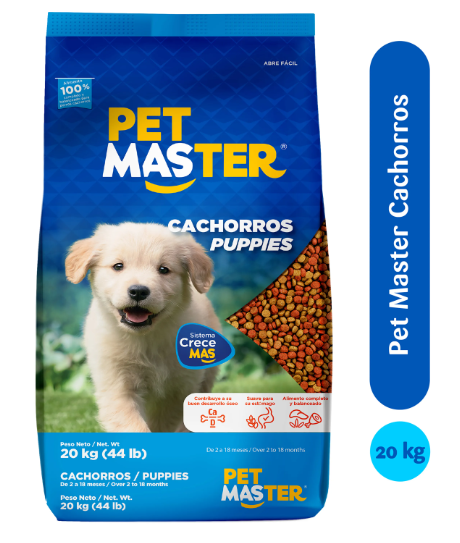 Comida Para Perro 20-Lb Pet Master Cachorro