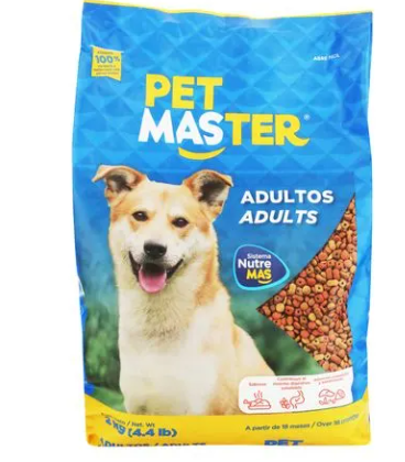 Comida Para Perro 4.4 Lb Pet Master Adulto