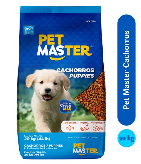 Comida Para Perro 4.4-Lb Pet Master Cachorro