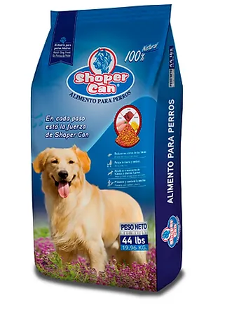 Comida Para Perro 44-Lb Adulto Shoper Can