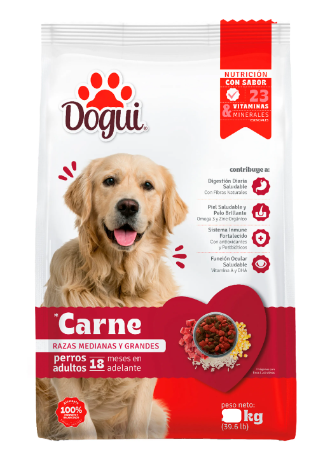 Comida Para Perro 8.8-Lb Dogui Carne/Arros Adulto