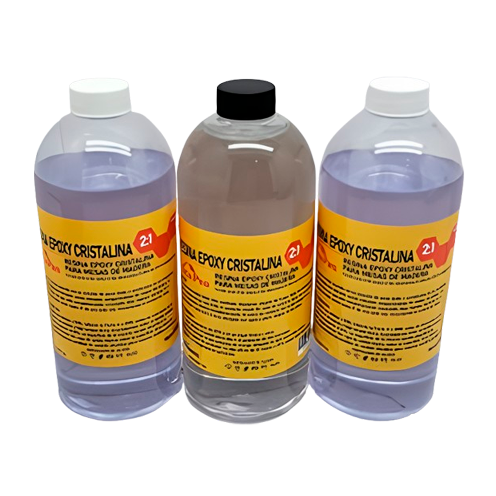 Resina Epoxy Crista 3Kg 3Pc Tikapro 2A/B