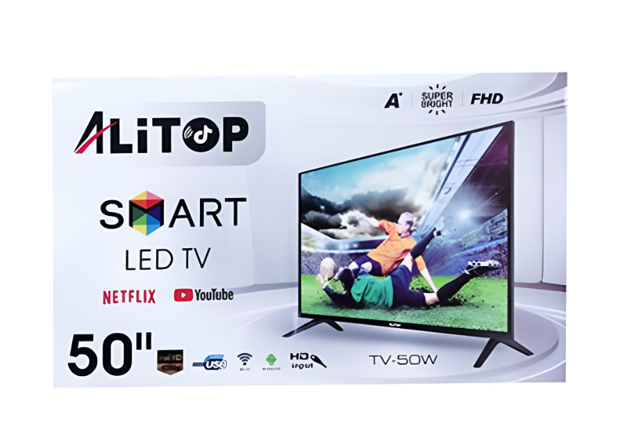 Televisor Alitop 50" Led Smart T.V.