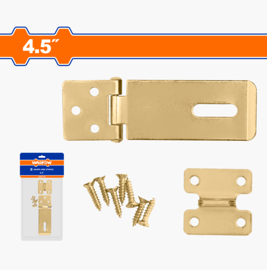 Aldaba Wadfow 4.5" Con Tornillo Wan1145 Dorada