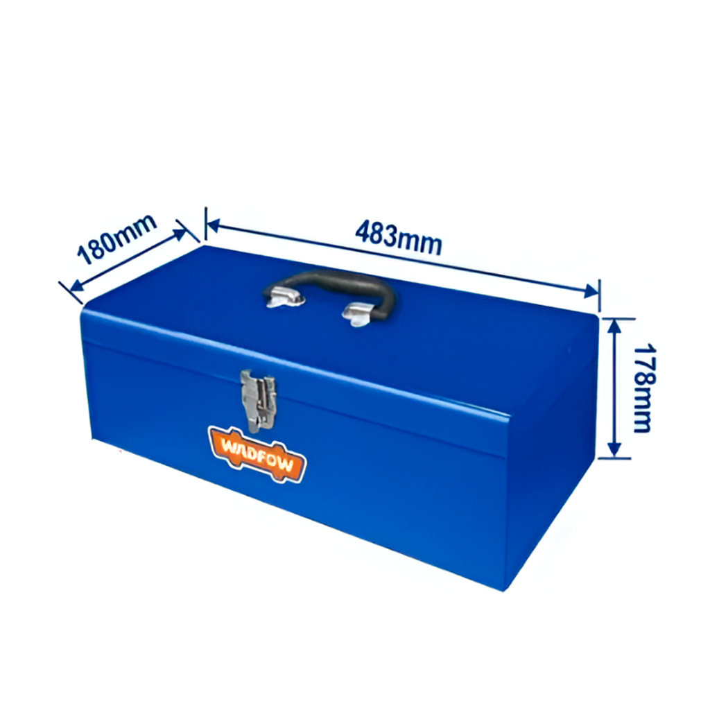 Caja Para Herramientas De Metal 483X180X178Mm Wadfow Tb8A12