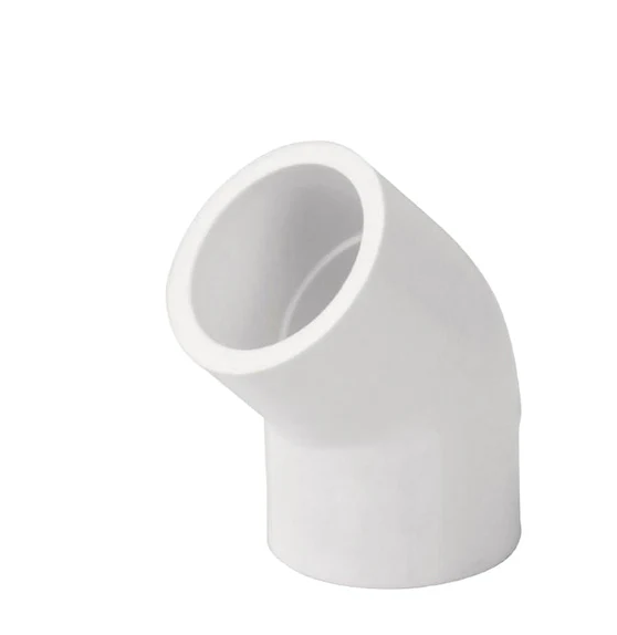 Codo Pvc 1"X45 Sin Rosca Wadfow Wvl1821