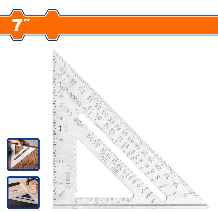 ESCUADRA PARA CARPINTERO 7" WADFOW WSR1107