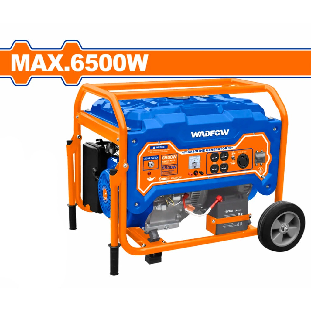 GENERADOR ELECTRICO 6500W WADFOW UWGEAA08