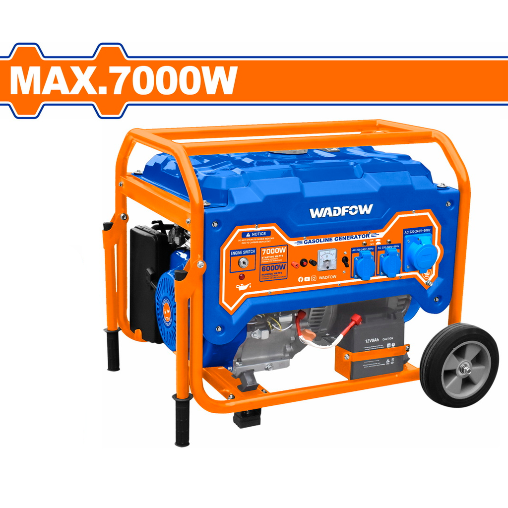 GENERADOR ELECTRICO 7500W WADFOW UWGEAA09