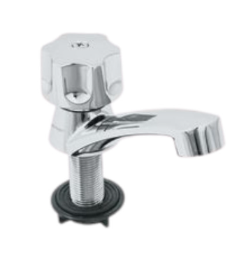 Llave Lavabo Laton Y Acero Wadfow 1P Wzd2502