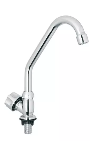 Llave Lavabo Laton Y Acero Wadfow 1P Wzd2506