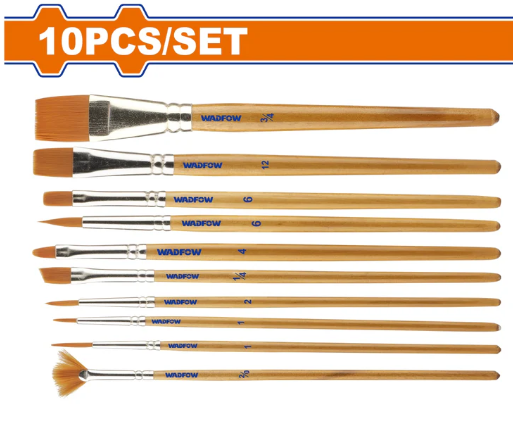 Pincel Para Pintor 10Pc Wadfow Wxa1K10