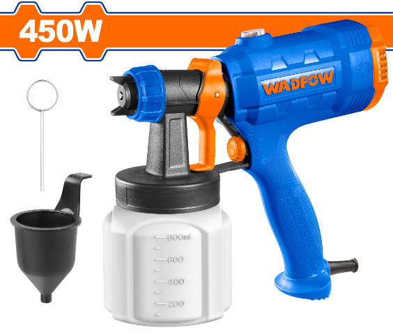 Pistola Para Pintar Electrica 450W Wadfow Uweg1A0