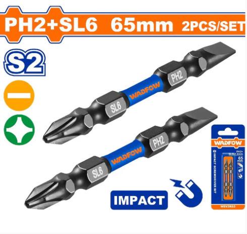 Puntas De Intercepcion 2Pc (+)(-) Wadfow Wsv3K63