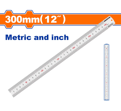 Regla De Acero 30Cm Wadfow Wru1330