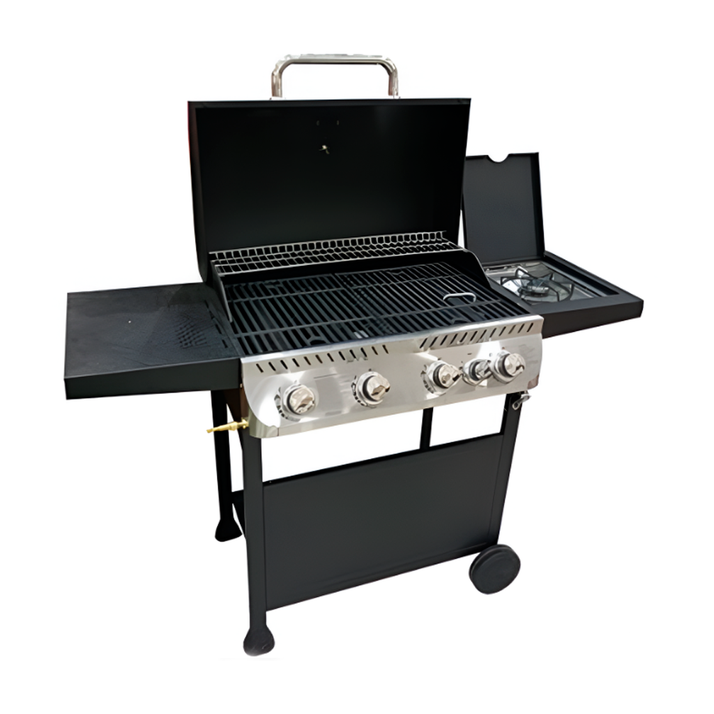 Asador de gas 4 quemadores decakila kmgs028m