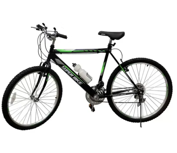 Bicicleta 26 Mtb 21V Con Suspencion Delantera Verde/Negro Armale