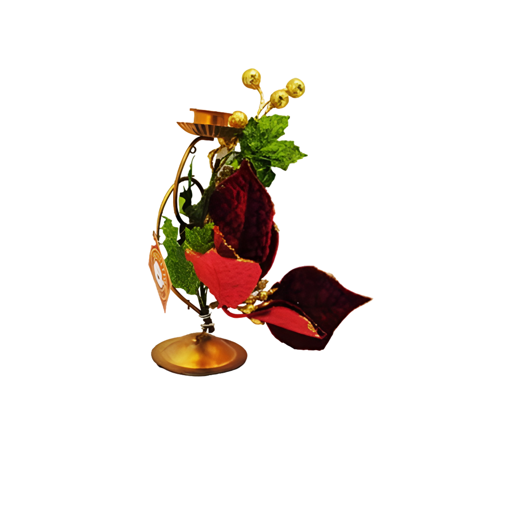 Candelabro Navideño Rojo 1Cand Xs1042298Bu