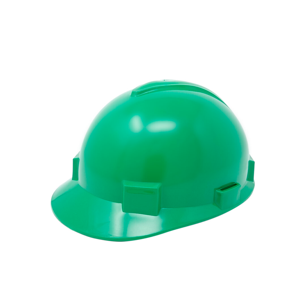 Casco De Seguridad Verde Abro Shec3Mmm